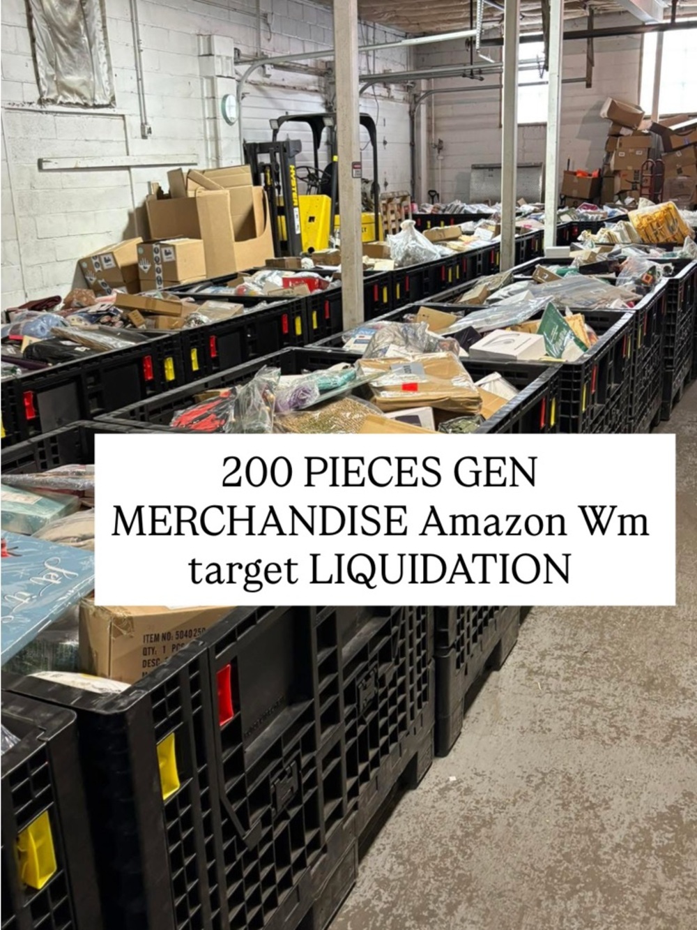 200 pc gen merchandise mix Brand Amazon target TJ max marshal liquidation return